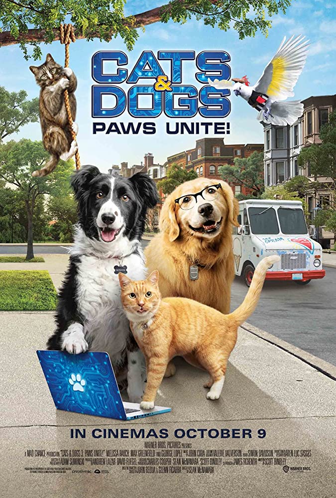 Cats & Dogs 3 Paws Unite (2020) สงครามพยัคฆ์ร้ายขนปุย
