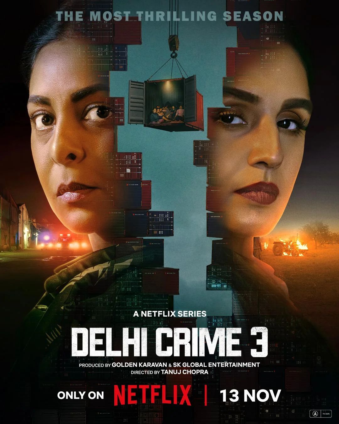 DELHI CRIME 3 ( 2025 ) - ล่าเดนเดลี 1-6 จบ ซีซั่น 3 [บรรยายไทย]
